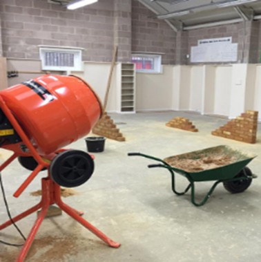 Construction skills at The Apex Centre